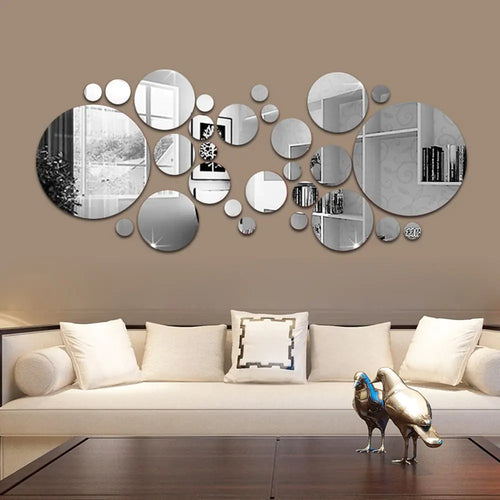 3D Mirror Wall Sticker